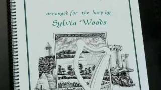 50 Irish Melodies harp music book by Sylvia Woods [upl. by Favian]