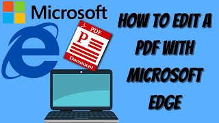 How to edit pdf with microsoft edge [upl. by Brenza889]