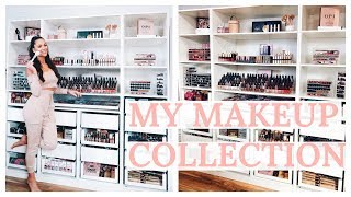 MAKEUP ROOM TOUR MY MAKEUP COLLECTION  Beautys Big Sister [upl. by Lajib]