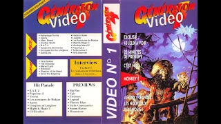 RETRO GAMING TV FRENCH  Génération 4  JanvierFévrier 1991 Vidéo  1 [upl. by Niarb]