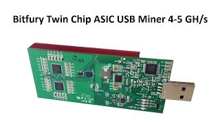 How to setup Bitfury Twin Chip 45 ghs ASIC USB Miner with cgminer [upl. by Bury567]