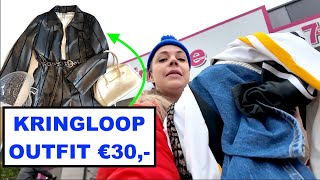 KERSTPAKKET maken met KRINGLOOP SPULLEN voor €30 [upl. by Seuguh]