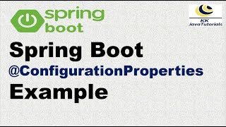 Spring Boot ConfigurationProperties Example  How to read external properties file in spring boot [upl. by Nawed]