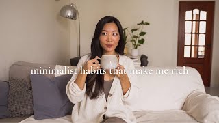 minimalist habits that make me wealthy [upl. by Yruam]