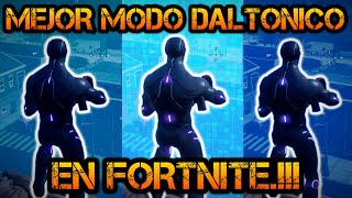 MEJOR MODO DALTONICO para Fortnite Capitulo 2  MODOS DALTONICOS DE FORTNITE [upl. by Rabka221]