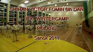 IFK KYOKUSHINKAI KARATE WINTERCAMP POLAND  SANOK 2011 [upl. by Gnurt]