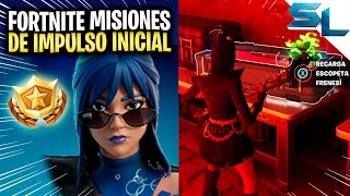 Como COMPLETAR TODAS las MISIONES DE IMPULSO INICIAL CAPITULO 5 TEMPORADA 1 FORTNITE [upl. by Adnamar]