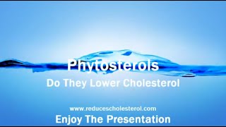 Phytosterols Do They Lower Cholesterol [upl. by Acino]