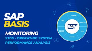 SAP BASIS  ST06 OPERATING SYSTEM PERFORMANCE ANALYSIS [upl. by Naedan812]