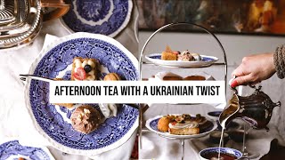 🫖🍰AFTERNOON TEA with a UKRAINIAN TWIST [upl. by Rrats]