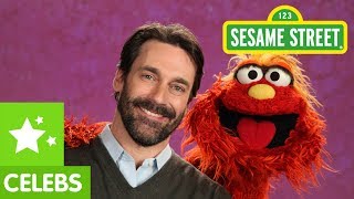 Sesame Street Jon Hamm and Murray Get Emotional [upl. by Niar988]