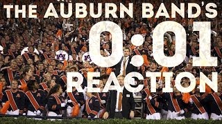 AU Band Reacts to 2013 Iron Bowl Win [upl. by Sachsse97]