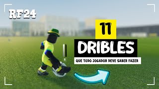 13 DRIBLES QUE TODO JOGADOR DE REAL FUTBOL 24 DEVE SABER FAZER [upl. by Banyaz808]