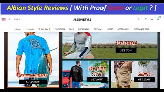 Albion Style Reviews  With Proof Scam or Legit   AlbionStyle  AlbionStyle Com Reviews [upl. by Dlaner]