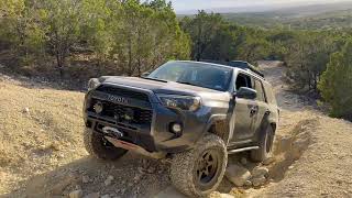 Rock Crawling Mud Recovery amp Epic Views  Hidden Falls TX  4Runner Trail Feat 95 Toyota Pickup [upl. by Ashien]