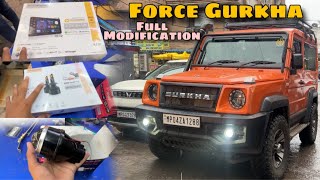 Force Gurkha  IPH projector  blockbuster 220w led  blockbuster 204 android [upl. by Alyahc]