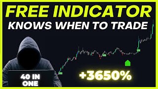 The Most Accurate FREE Buy Sell Signal Indicator On TradingView [upl. by Aisya]