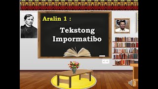 TEKSTONG IMPORMATIBO [upl. by Vullo109]