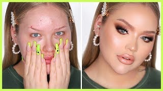 FULL FACE OF FLAWLESS InDepth Makeup Tutorial  NikkieTutorials [upl. by Dunning]