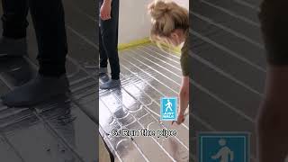 Retro fitting Underfloor Heating  Wunda Rapid Response Overfloor solution  get your FREE estimate [upl. by Merrick]