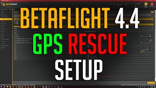 How to set up NEW Betaflight 44 GPS Return to Home Settings [upl. by Aillij]