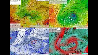 Boris ciklon az ECMWF analizis alapján 2024090818  Cyclone Boris by ECMWF analysis [upl. by Rawdan449]