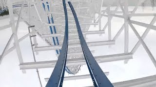 White Cyclone ホワイトサイクロン ナガシマスパーランド POV 2 front row [upl. by Kramlich]