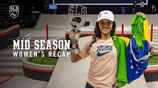 2024 SLS Championship Tour Women’s MidSeason Recap [upl. by Eleira]