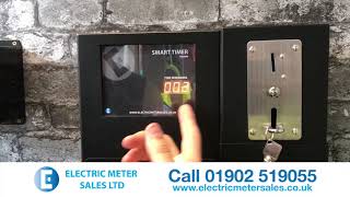 EMS Smart Timer Electric Meter coin operated by Electric Meter Sales UK [upl. by Aneeg349]