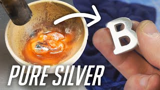 Casting Silver at Home Easy DIY Jewelry [upl. by Eudoxia398]