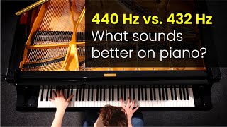 440 Hz vs 432 Hz Comparison on Live Grand Piano Kawai GX6  Do you hear a difference [upl. by Elke703]