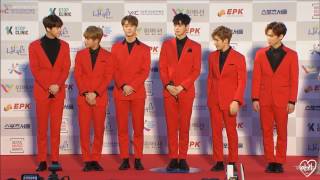 ASTRO 아스트로 170119 서울가요대상 서가대 레드카펫  SEOUL MUSIC AWARDS RED CARPET [upl. by Kleon715]