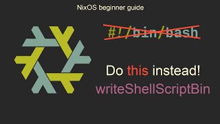 Best NixOS Way to Write Your Scripts [upl. by Joelynn]