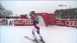 FIS Alpine Skiing 1112  Kitzbühel Sprint  Didier Cuche [upl. by Schear]