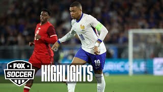 France vs Canada Highlights  International Friendly [upl. by Elleinad662]