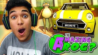 ENCONTREI UM CARRO SECRETO   Amazing Frog [upl. by Aitnom]