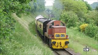 D9551 leaving Bewdley 20th May 2022 [upl. by Ejroj340]