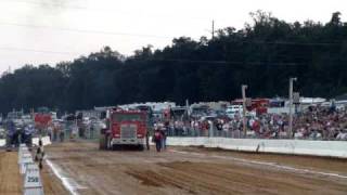 Marmon Cabover with a 1693 CAT Pulling  The Buck 2009 [upl. by Dannica]