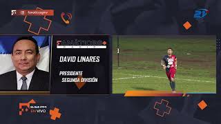 David Linares presidente de la Segunda División en exclusiva para Fanáticos Plus Radio [upl. by Rimhsak]