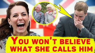 You Wont Believe What Kate Middleton Used to Call Prince William in Private [upl. by Yknip]