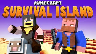 DIAMOND TIME IN THE CITY ★ Minecraft Survival Island 4 [upl. by Maidie729]