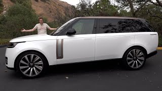 2023 Range Rover Full Review 250000 UltraLuxury SUV [upl. by Nospmoht]