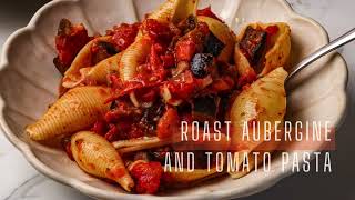 How To Make Roast Aubergine And Tomato Pasta  Pasta Alla Norma  Fried Eggplant And Tomato Pasta [upl. by Andriana]