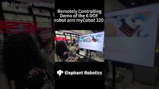 myCobot 320  Check out how the 6axis cobot performs remotely controlling at IROS2024 halloween [upl. by Bondy]