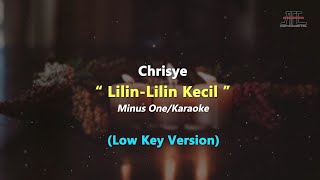 Chrisye  Lilinlilin Kecil  Karaoke  Piano Low KeyNada Rendah [upl. by Lundt219]