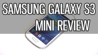 Samsung Galaxy S3 Mini detailed Review [upl. by Nnahoj]