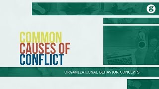 Common Causes of Conflict [upl. by Kellda96]