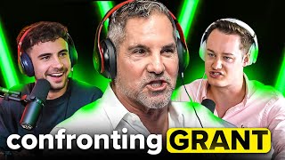 Confronting Grant Cardone on Scamming Accusations Starting From 0 and Scientology [upl. by Notlrahc]