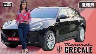 Maserati Grecale Review  The Perfect Italian Sporty SUV  NDTV Auto [upl. by Fillbert691]