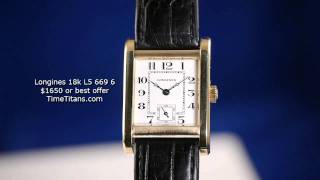 Longines 18k Pink L5 669 6 [upl. by Carroll]